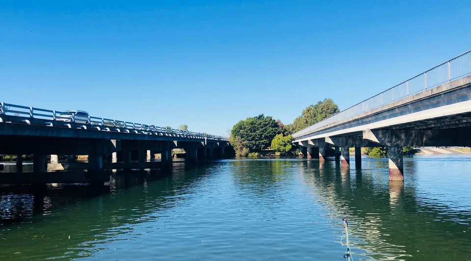 River bridges in Coomera