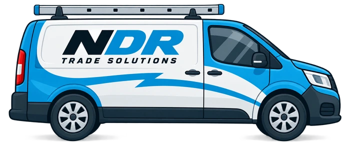 Illustrated NDR Trade Solutions van